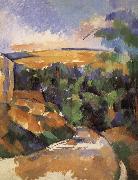 Paul Cezanne Road corner oil painting picture wholesale